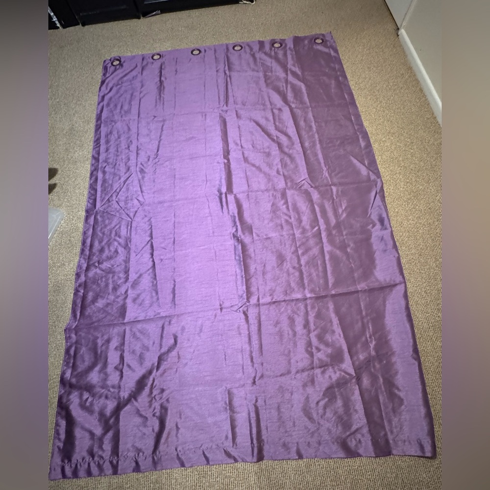 Purple Satin Fabric